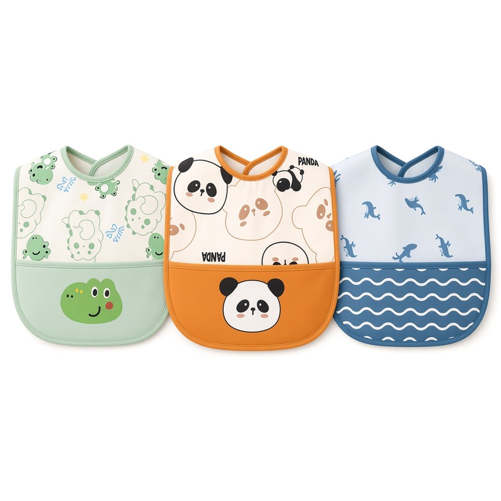 Yếm ăn dặm Hogokids có máng hứng